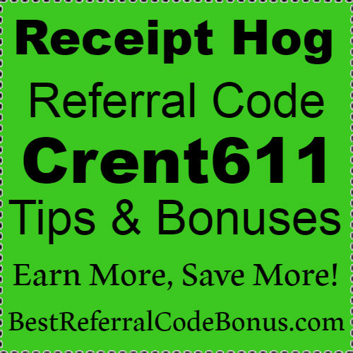 Receipt Hog Referral Code, Refer A Friend & Bonuses 2022